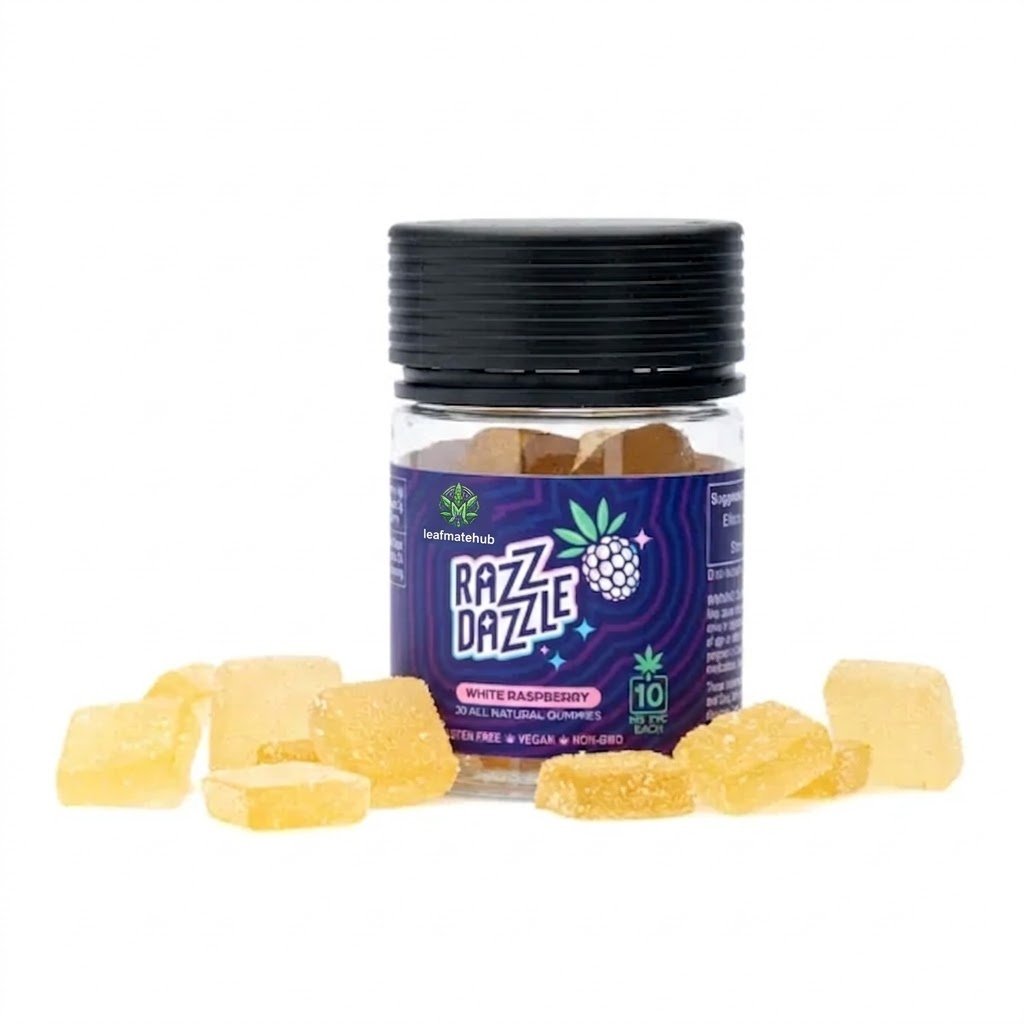 1317e354-dedb-4fa9-b730-ea4e9dd90c56 LeafMateHub Delta 9 THC Gummies - Razz Dazzle - Image 1