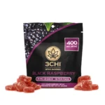 3Chi Delta 8 Gummies - Black Raspberry (400 mg Total Delta 8 THC)