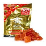 3Chi Delta 9 THC Gummies - Strawberry (200 mg Total Delta 9 THC) - Image 2