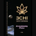 3Chi Delta 8 THC Vape Cartridge with Cannabis Derived Terpenes - Granddaddy Pluto
