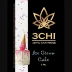 3Chi Delta 8 THC Vape Cartridge with Cannabis Derived Terpenes - Ice Cream Cake