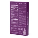 DeVINE Naturals Delta 8 and Delta 9 THC Cannabis Confections Chocolate Bar – Purple Haze - Image 3