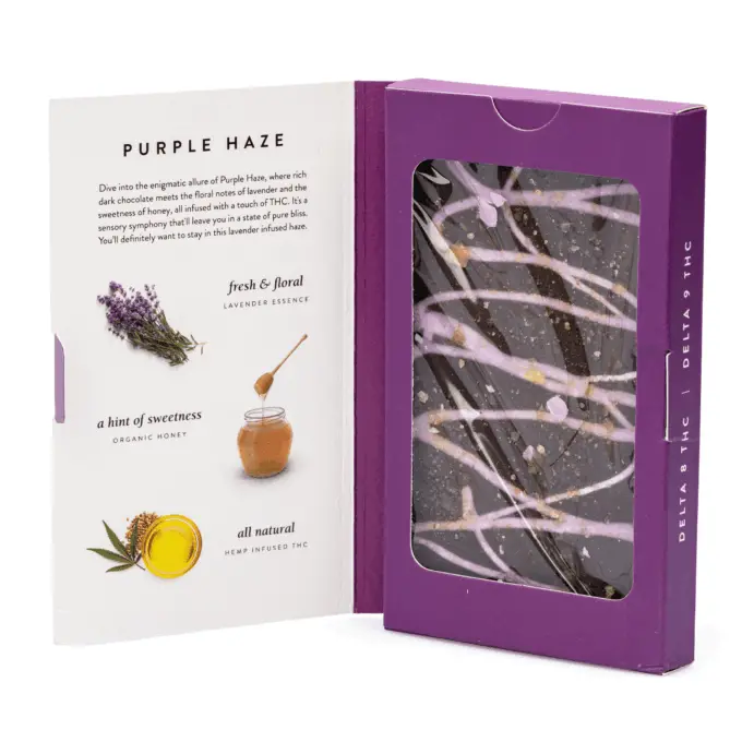 DeVINE-Naturals-Delta-8-and-Delta-9-Cannabis-Confections-Chocolate-Bar-Purple-Haze-150-mg-Delta-8-THC-combo-680x680 DeVINE Naturals Delta 8 and Delta 9 THC Cannabis Confections Chocolate Bar – Purple Haze - Image 1