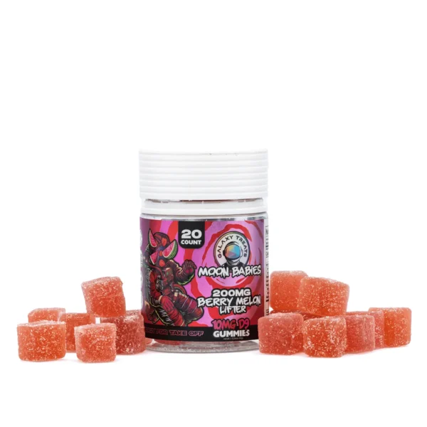 Galaxy Treats Moon Babies Delta 9 THC Gummies - Berry Melon Lifter (200 mg Total Delta 9 THC + 200 mg Total CBD)